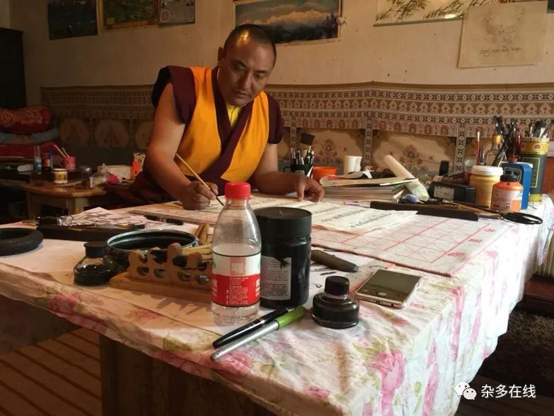 杂多县县级非遗名录格吉圆书法